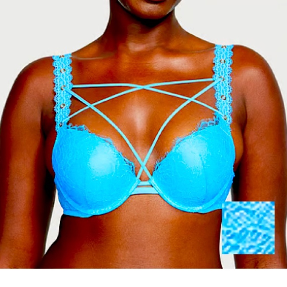 Aqua blue strappy Victoria’s Secret